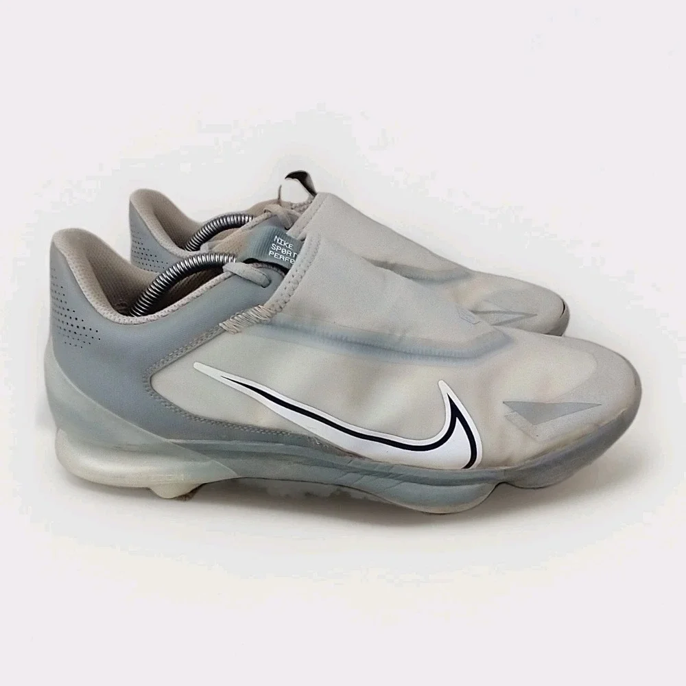 Nike Force Zoom Trout 8 Pro Wolf Grey Metal Baseball Cleats #CZ5915-001 Mens‎ 12